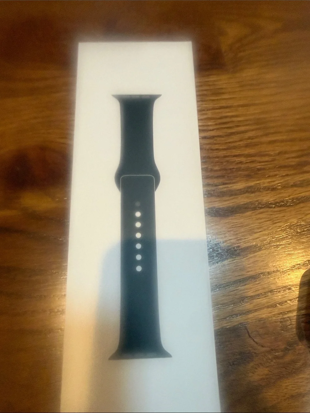 White Smartwatch with Silicone Band
